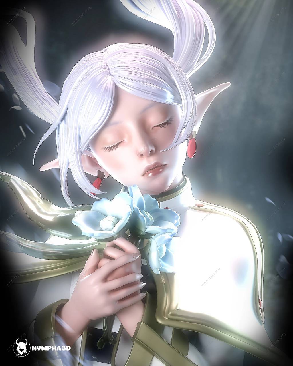 P站图纸印象馆 NYMPHA 3D 葬送的芙莉莲 芙莉莲 NYMPHA 3D 葬送的芙莉莲 芙莉莲