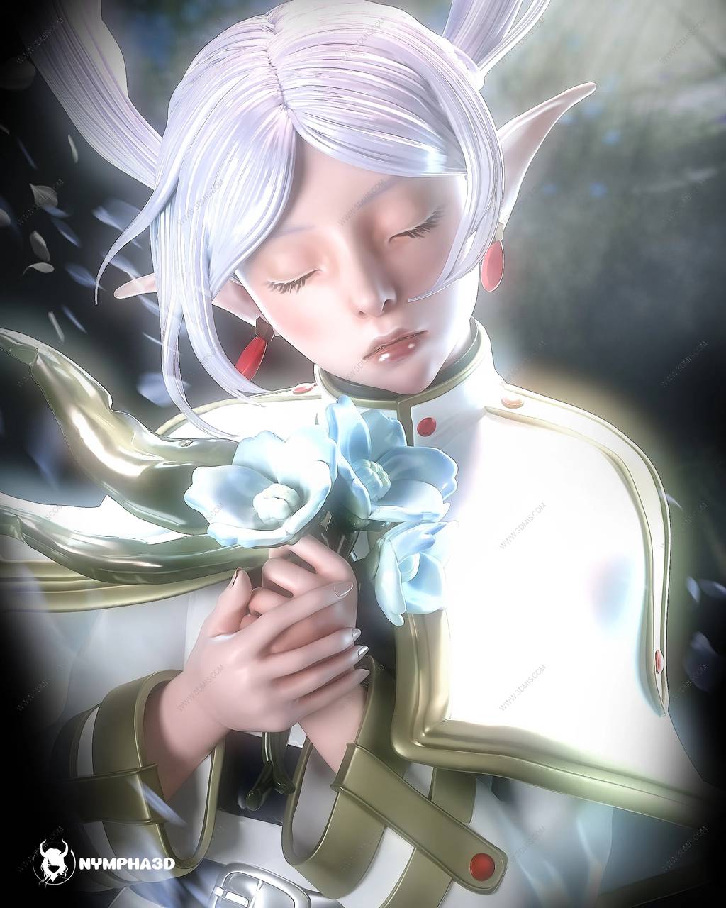 P站图纸印象馆 NYMPHA 3D 葬送的芙莉莲 芙莉莲 NYMPHA 3D 葬送的芙莉莲 芙莉莲