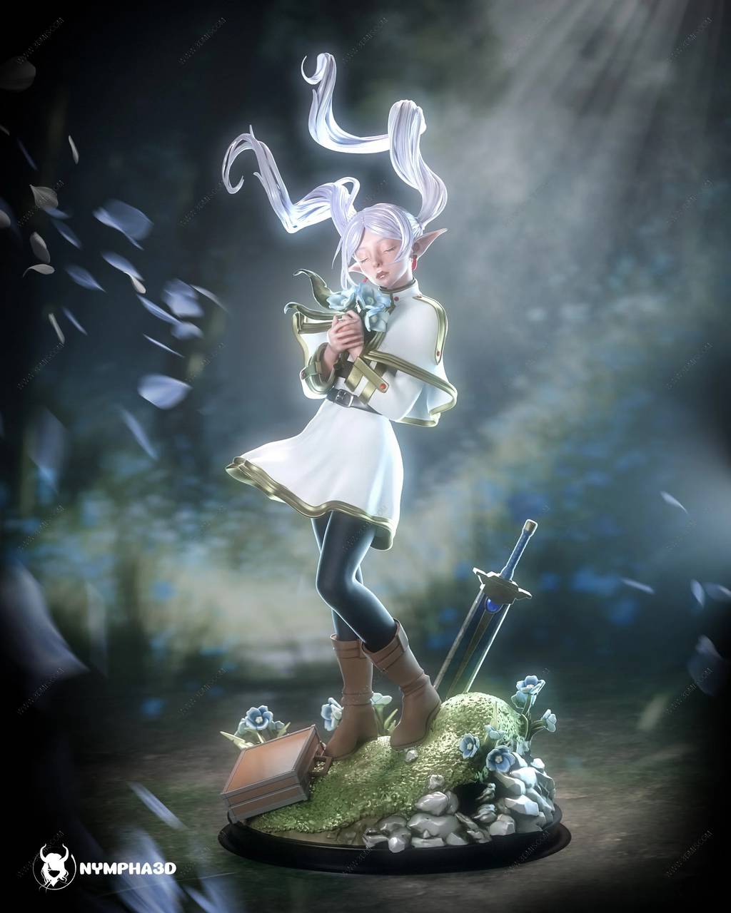 P站图纸印象馆 NYMPHA 3D 葬送的芙莉莲 芙莉莲 NYMPHA 3D 葬送的芙莉莲 芙莉莲