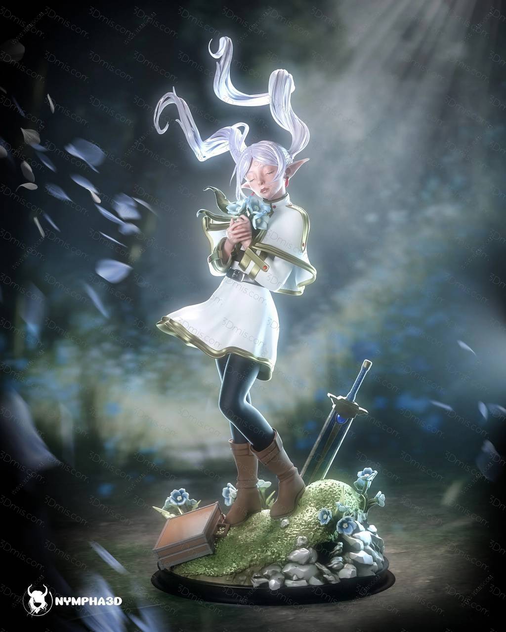 P站图纸印象馆 NYMPHA 3D 葬送的芙莉莲 芙莉莲 NYMPHA 3D 葬送的芙莉莲 芙莉莲