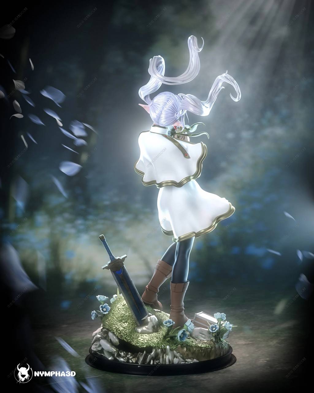 P站图纸印象馆 NYMPHA 3D 葬送的芙莉莲 芙莉莲 NYMPHA 3D 葬送的芙莉莲 芙莉莲