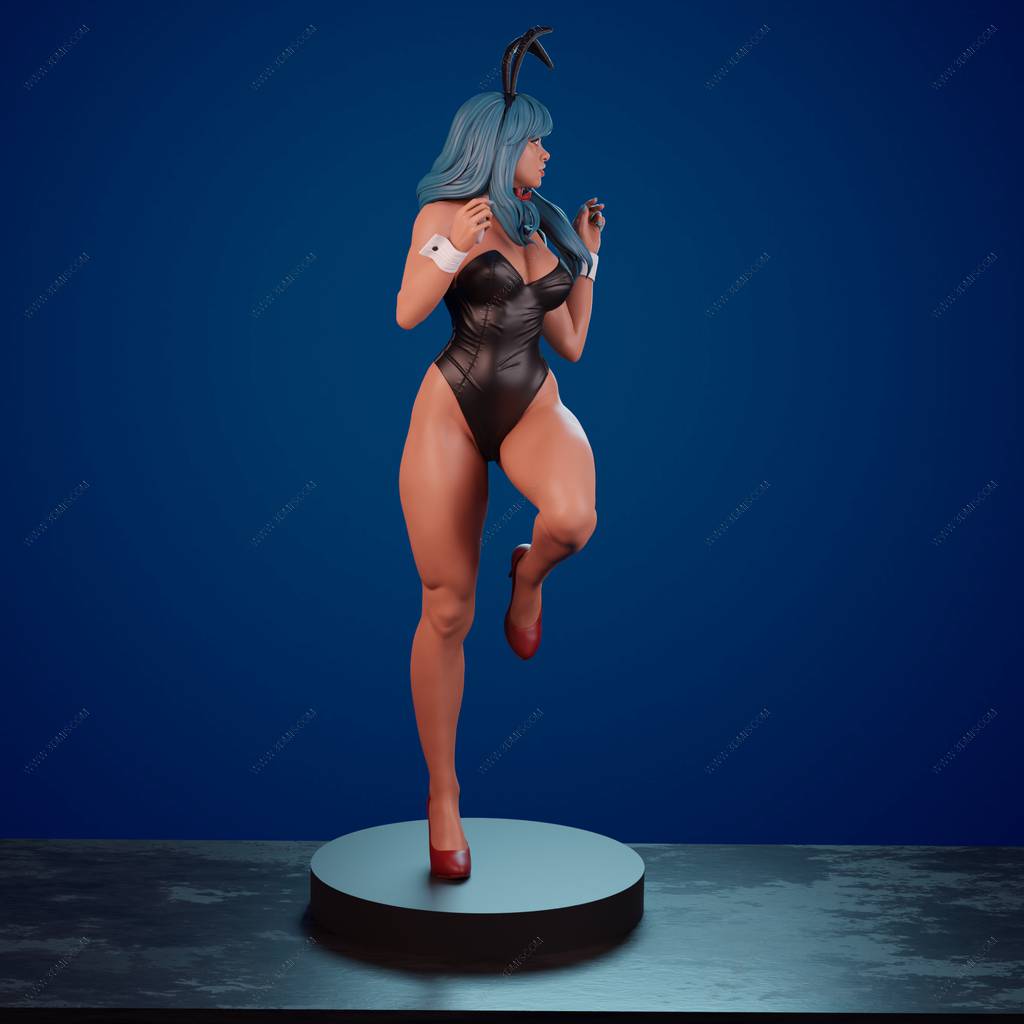 P站图纸印象馆 BrunoArt3D 龙珠 布尔玛 BrunoArt3D 龙珠 布尔玛