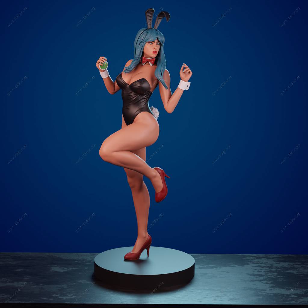 P站图纸印象馆 BrunoArt3D 龙珠 布尔玛 BrunoArt3D 龙珠 布尔玛