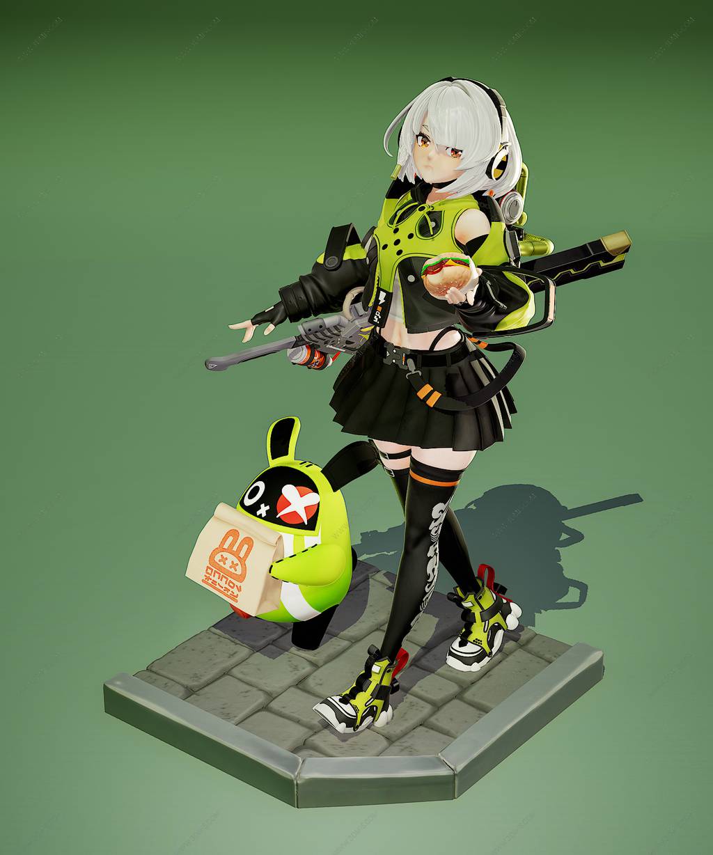 P站图纸印象馆 Rubim 绝区零 安比·德玛拉 Rubim 绝区零 安比·德玛拉