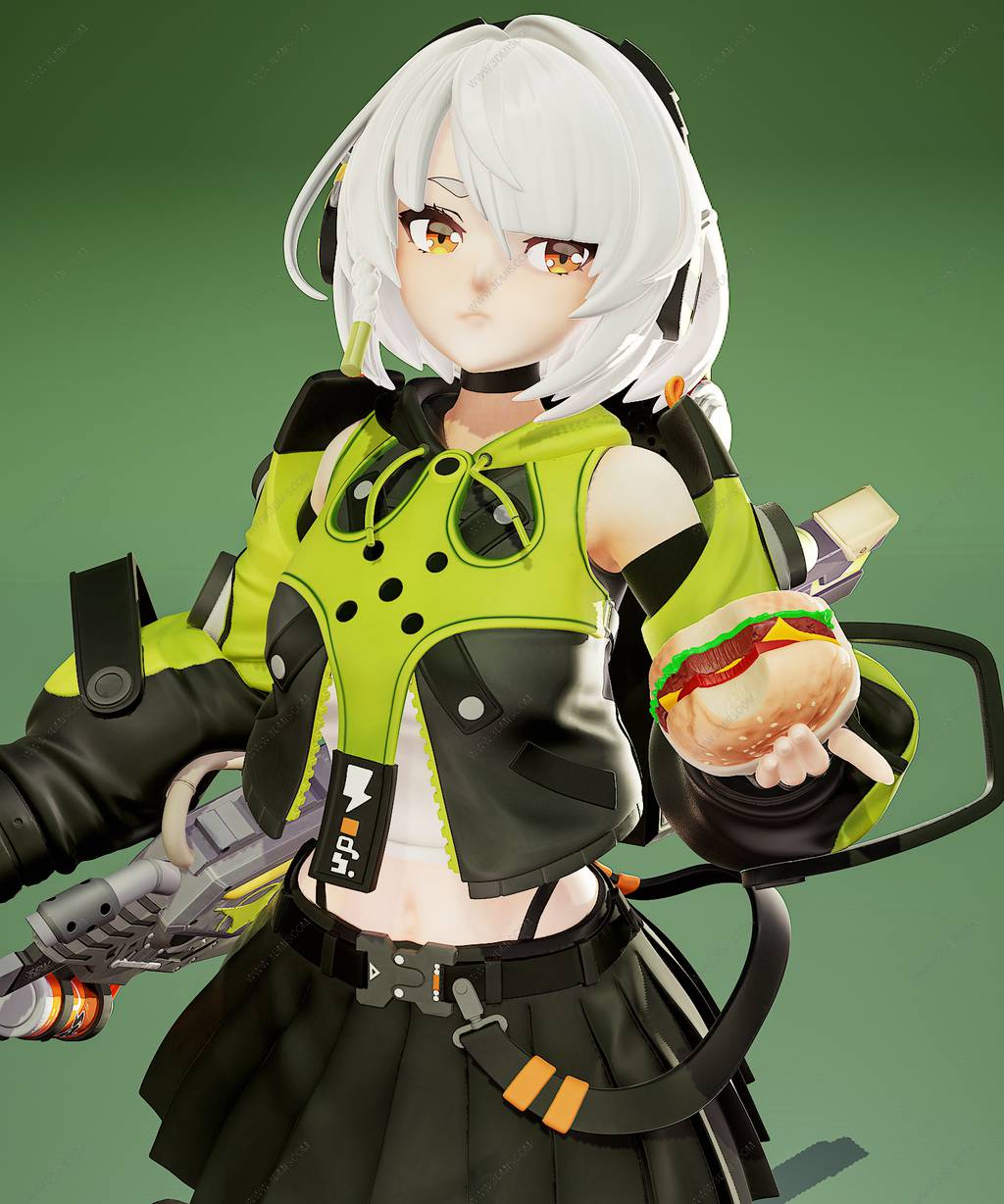 P站图纸印象馆 Rubim 绝区零 安比·德玛拉 Rubim 绝区零 安比·德玛拉