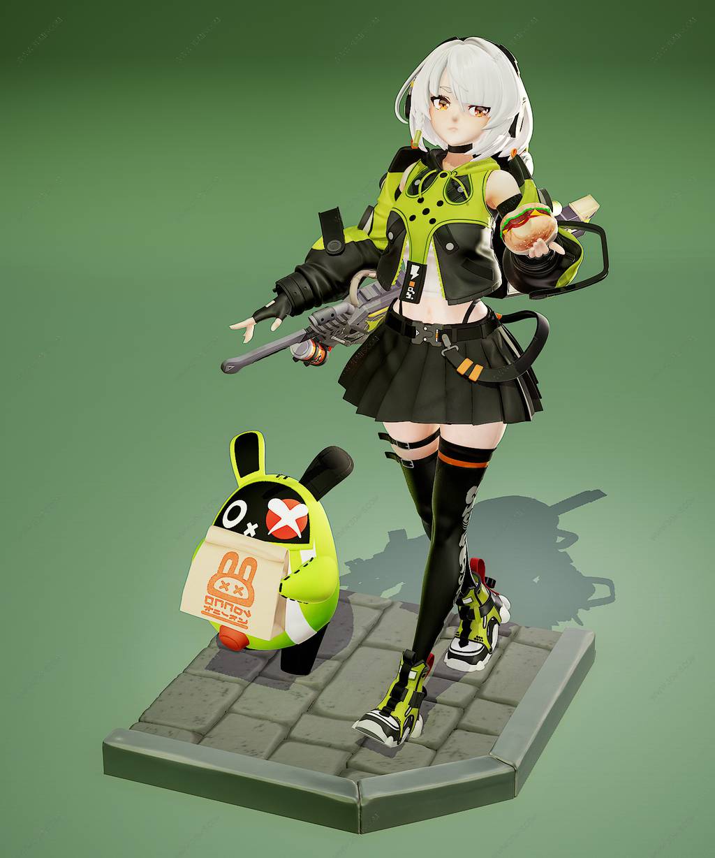 P站图纸印象馆 Rubim 绝区零 安比·德玛拉 Rubim 绝区零 安比·德玛拉