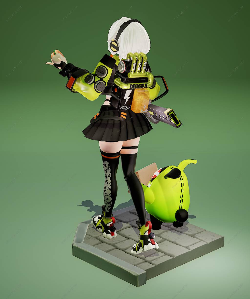 P站图纸印象馆 Rubim 绝区零 安比·德玛拉 Rubim 绝区零 安比·德玛拉