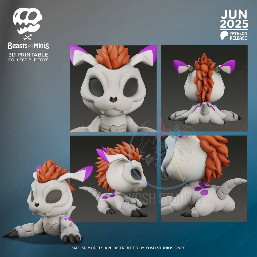 P站图纸印象馆 Yosh 数码宝贝 哥玛兽 Yosh 数码宝贝 哥玛兽