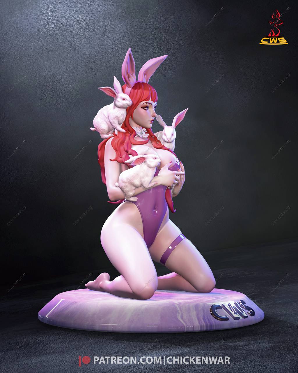 P站图纸印象馆 CW Studio 兔女郎 CW Studio 兔女郎