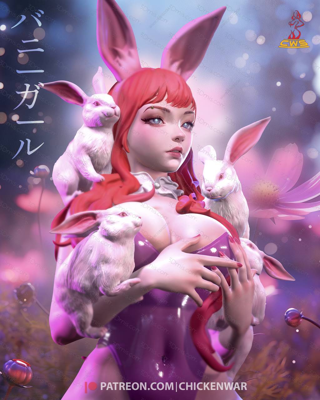 P站图纸印象馆 CW Studio 兔女郎 CW Studio 兔女郎