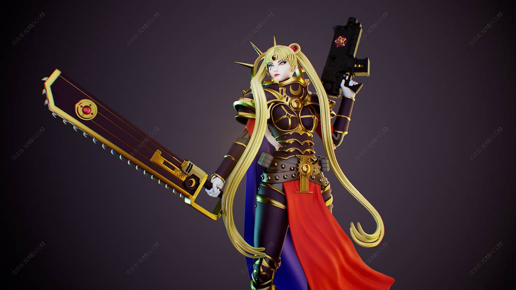 P站图纸印象馆 美少女战士 月野兔 美少女战士 月野兔