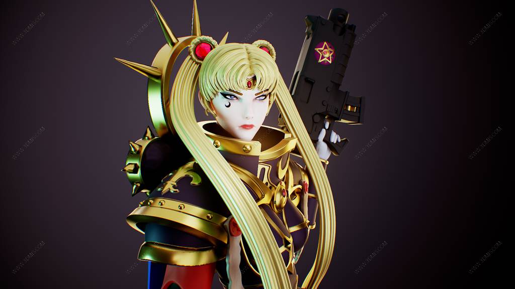 P站图纸印象馆 美少女战士 月野兔 美少女战士 月野兔