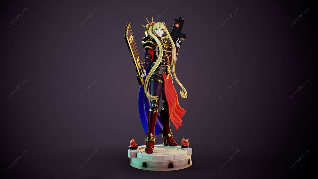 P站图纸印象馆 美少女战士 月野兔 美少女战士 月野兔