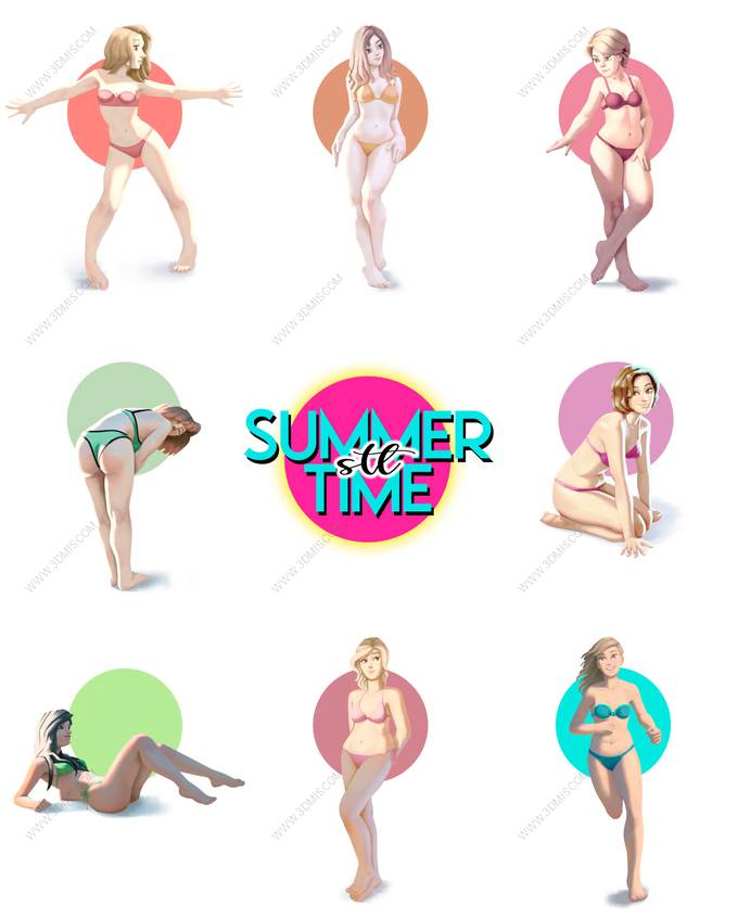 P站图纸印象馆 夏日女郎 夏日女郎