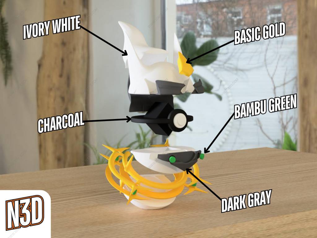 P站图纸印象馆 精灵宝可梦 阿尔宙斯 精灵宝可梦 阿尔宙斯