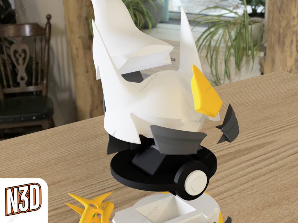 P站图纸印象馆 精灵宝可梦 阿尔宙斯 精灵宝可梦 阿尔宙斯