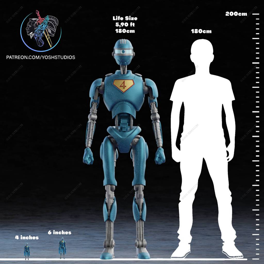 P站图纸印象馆 Yosh DC漫画 超人机器人 Yosh DC漫画 超人机器人