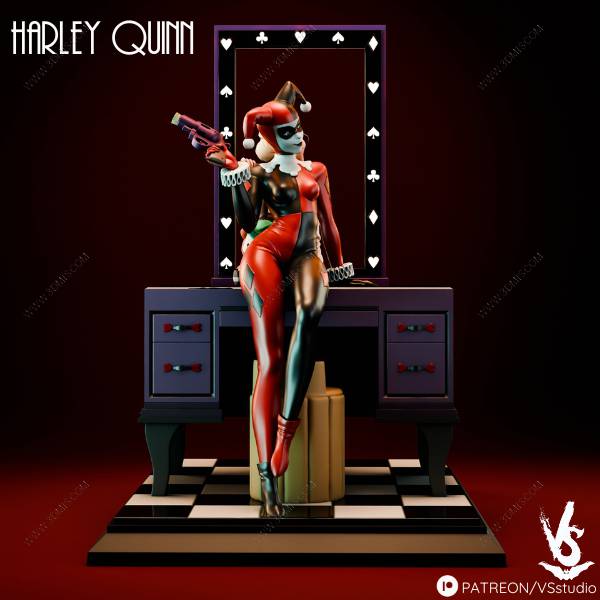 P站图纸印象馆 VS3D DC漫画 哈莉·奎茵 VS3D DC漫画 哈莉·奎茵