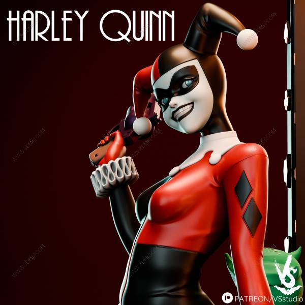 P站图纸印象馆 VS3D DC漫画 哈莉·奎茵 VS3D DC漫画 哈莉·奎茵