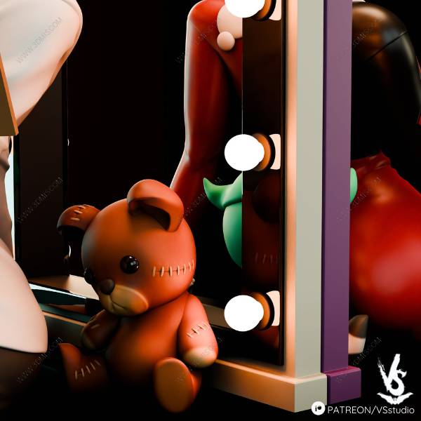 P站图纸印象馆 VS3D DC漫画 哈莉·奎茵 VS3D DC漫画 哈莉·奎茵