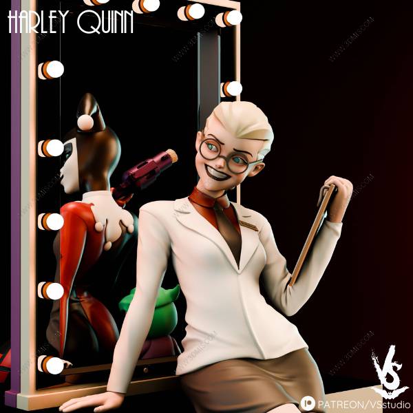 P站图纸印象馆 VS3D DC漫画 哈莉·奎茵 VS3D DC漫画 哈莉·奎茵