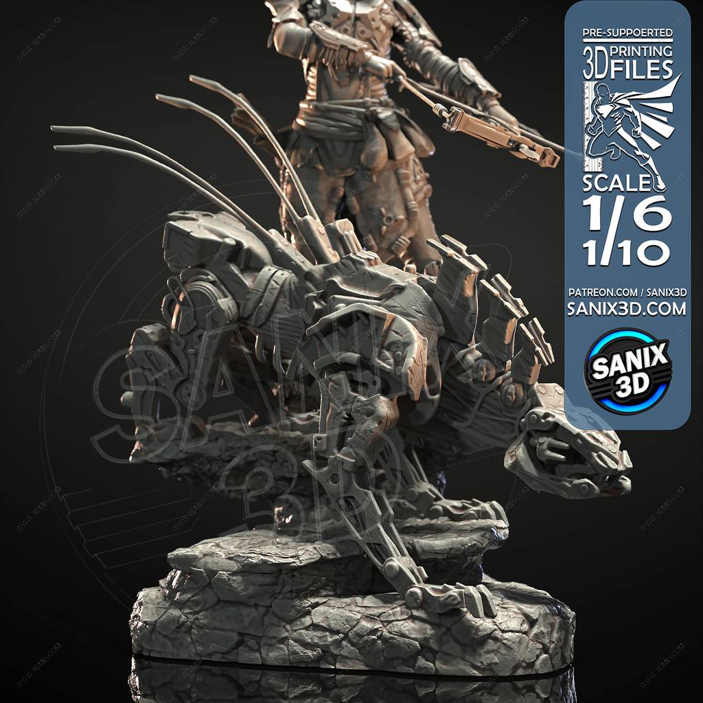 P站图纸印象馆 Sanix3d 地平线 埃洛伊 Sanix3d 地平线 埃洛伊