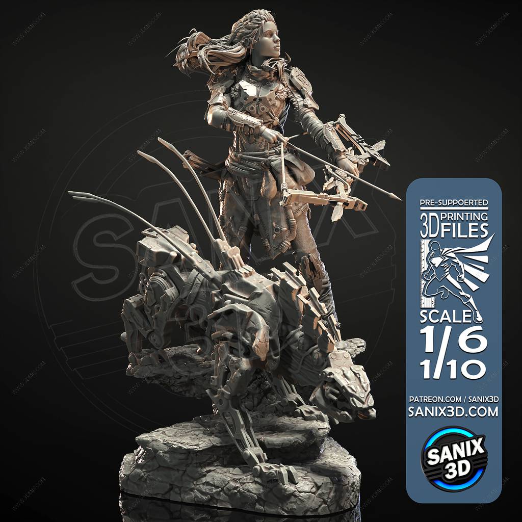 P站图纸印象馆 Sanix3d 地平线 埃洛伊 Sanix3d 地平线 埃洛伊