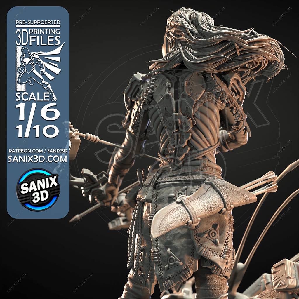 P站图纸印象馆 Sanix3d 地平线 埃洛伊 Sanix3d 地平线 埃洛伊