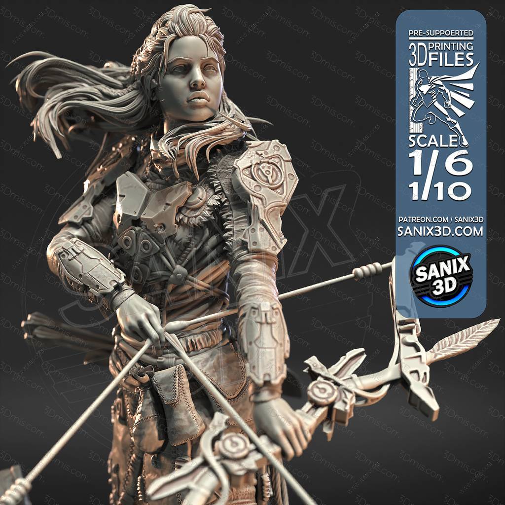 P站图纸印象馆 Sanix3d 地平线 埃洛伊 Sanix3d 地平线 埃洛伊