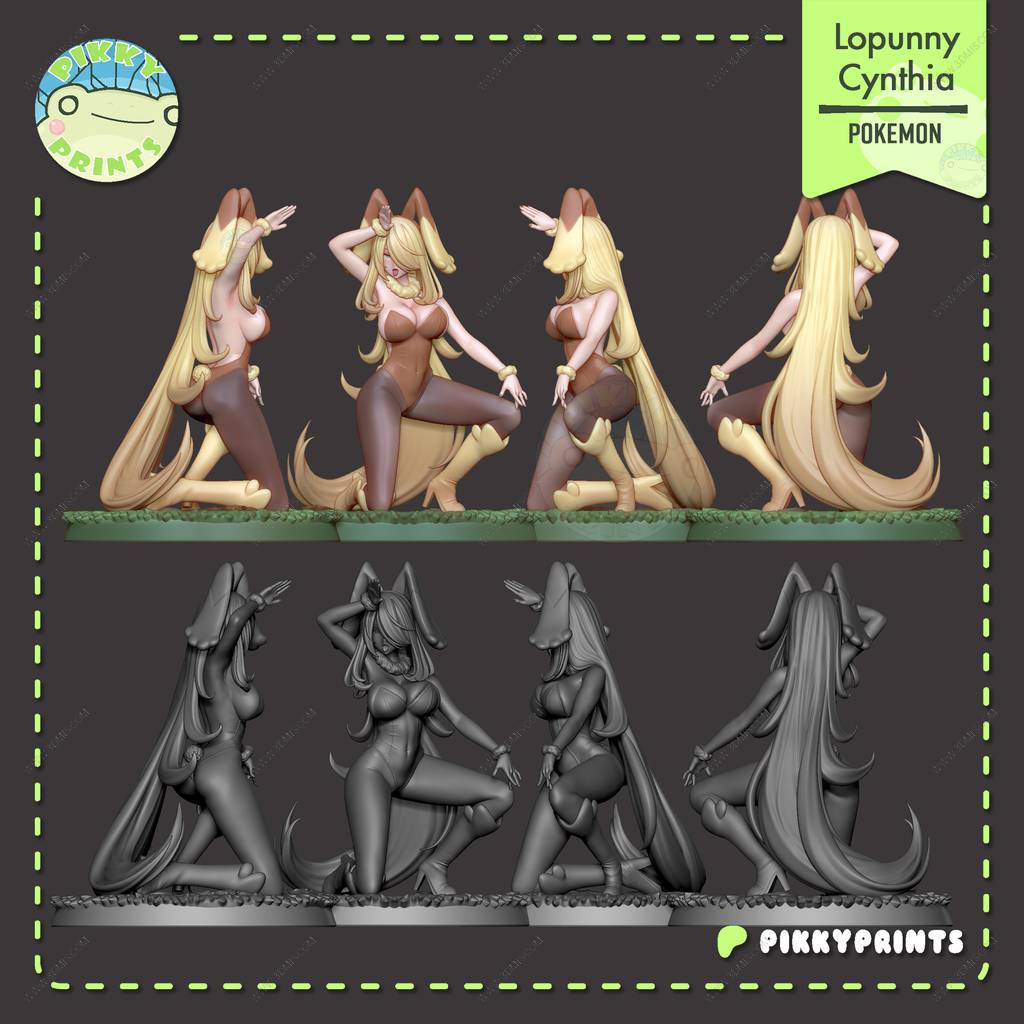 P站图纸印象馆 Pikitty 精灵宝可梦 长耳兔 Pikitty 精灵宝可梦 长耳兔