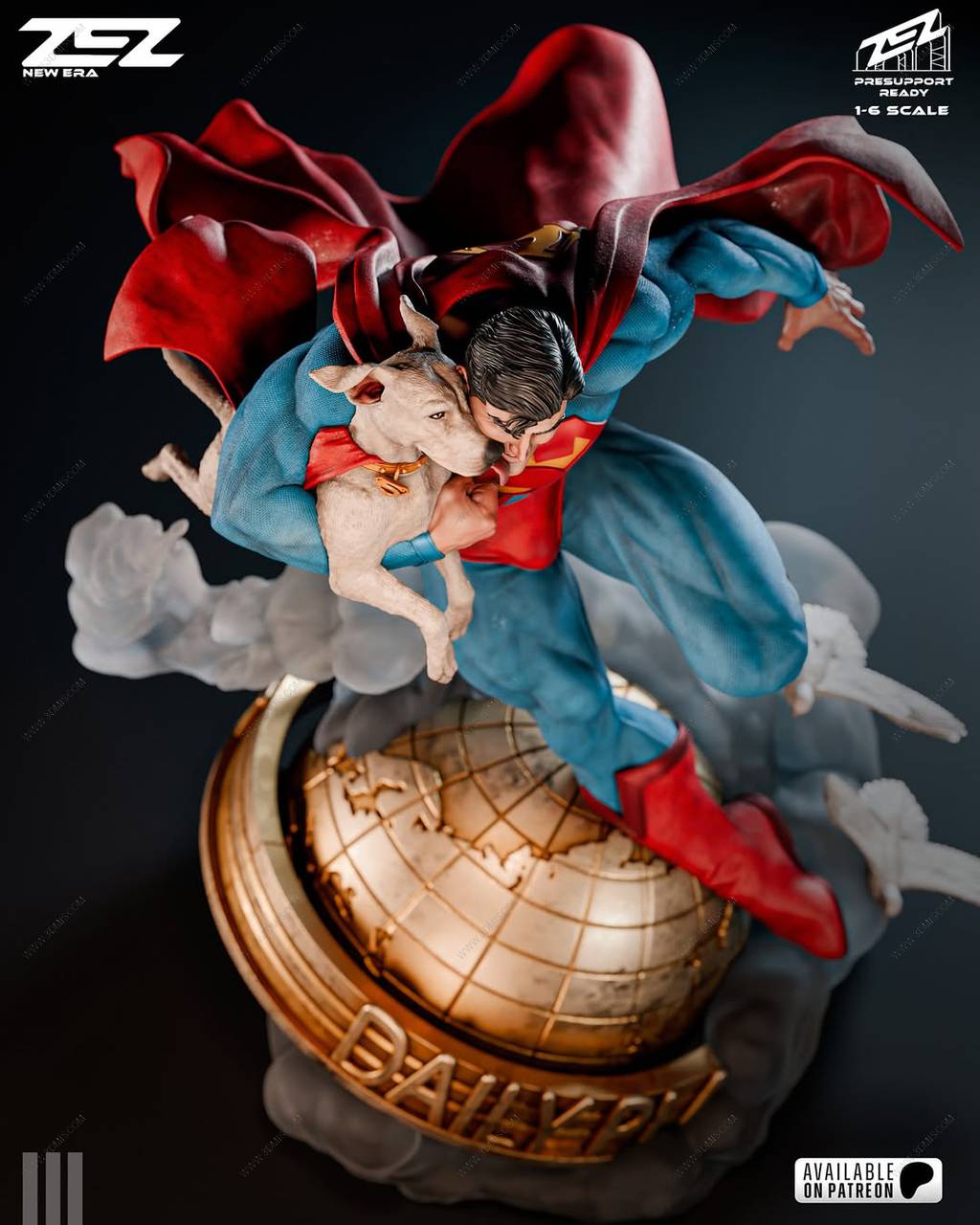 P站图纸印象馆 ZEZ STUDIOS DC漫画 超人和氪普托 ZEZ STUDIOS DC漫画 超人和氪普托