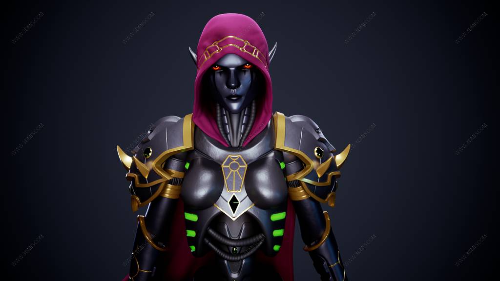 P站图纸印象馆 魔兽世界 希尔瓦纳斯 魔兽世界 希尔瓦纳斯