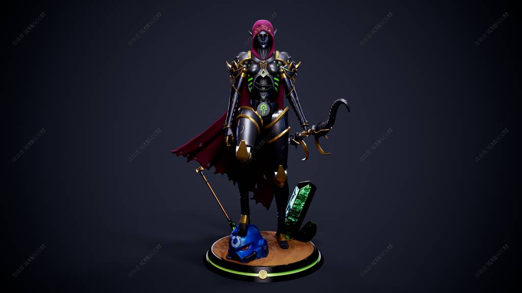 P站图纸印象馆 魔兽世界 希尔瓦纳斯 魔兽世界 希尔瓦纳斯