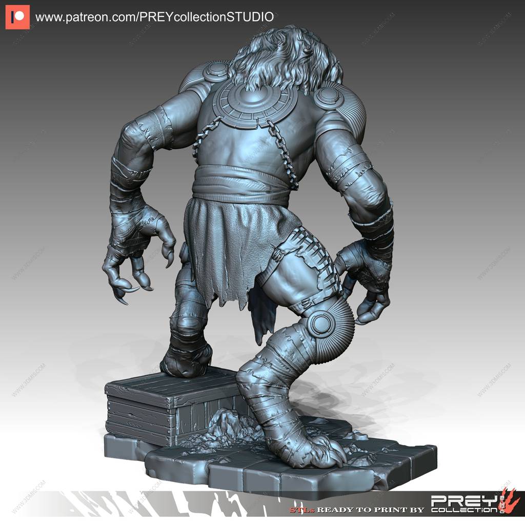 P站图纸印象馆 PCS 忍者神龟 变异狼 PCS 忍者神龟 变异狼