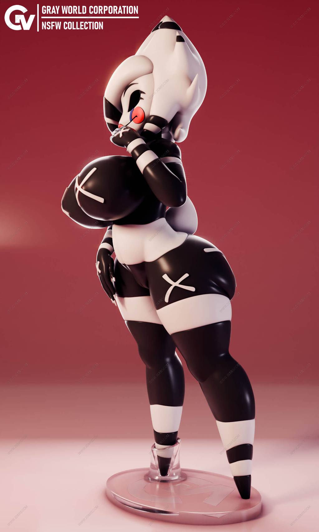 P站图纸印象馆 GrayWorld 玩具熊的五夜后宫 玛丽 GrayWorld 玩具熊的五夜后宫 玛丽