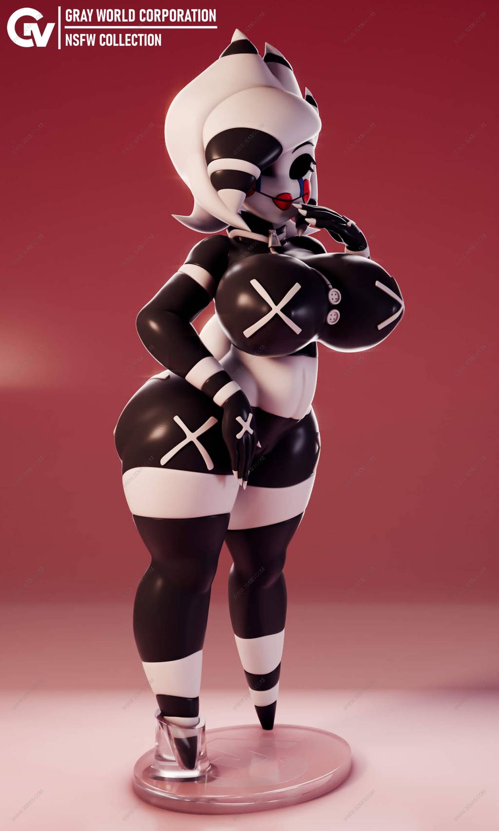 P站图纸印象馆 GrayWorld 玩具熊的五夜后宫 玛丽 GrayWorld 玩具熊的五夜后宫 玛丽