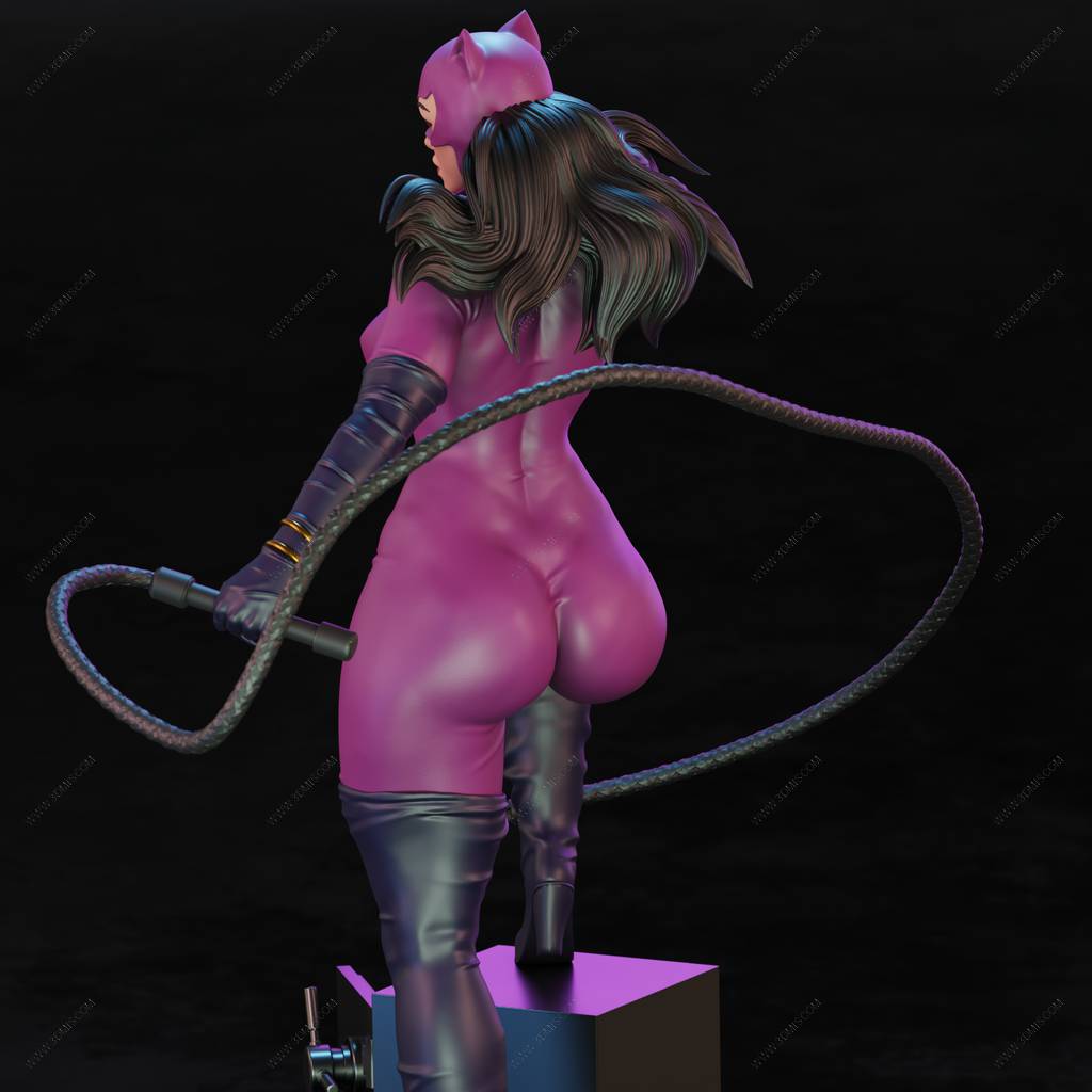 P站图纸印象馆 BrunoArt3D DC漫画 猫女 BrunoArt3D DC漫画 猫女