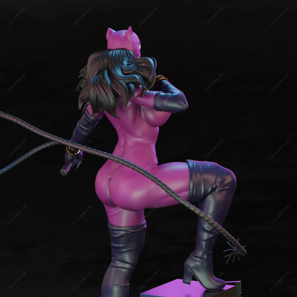 P站图纸印象馆 BrunoArt3D DC漫画 猫女 BrunoArt3D DC漫画 猫女