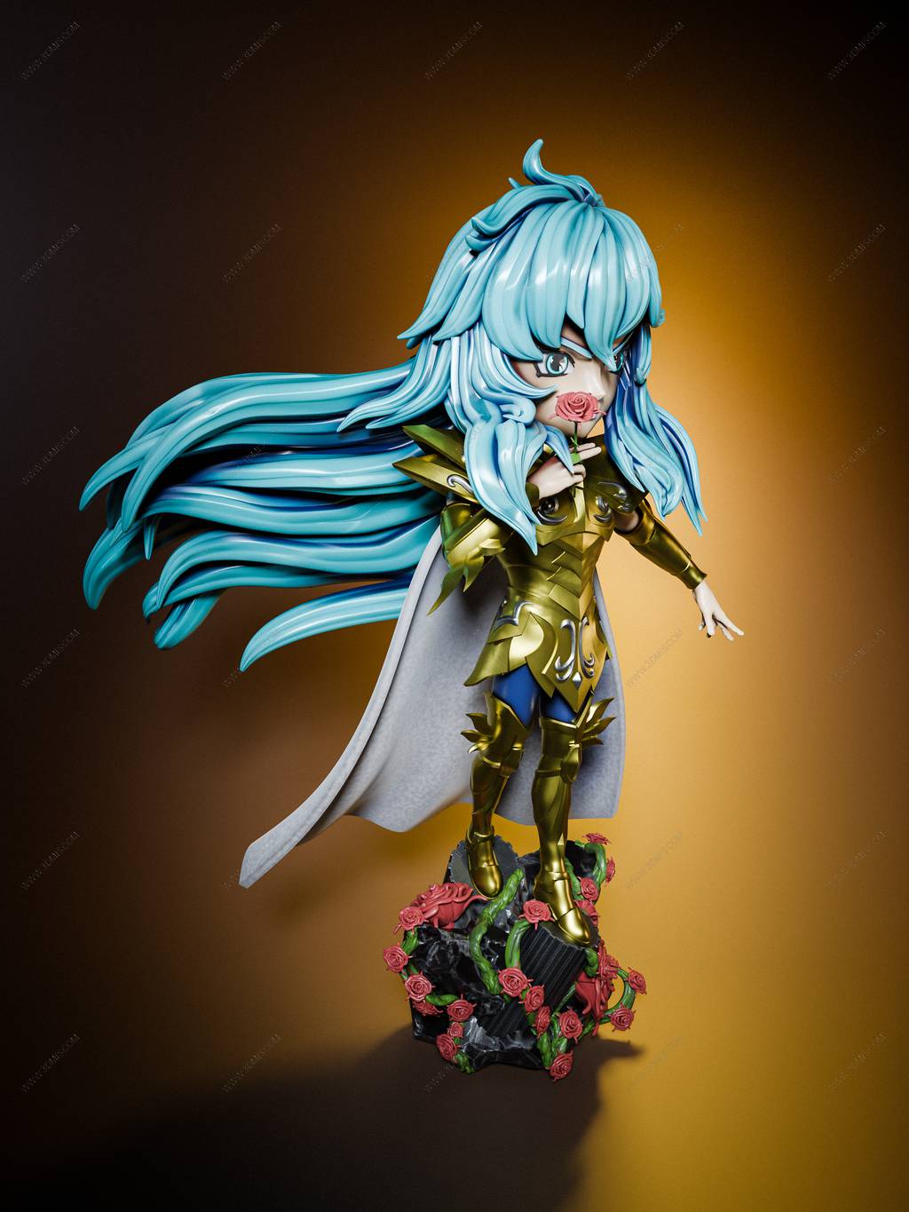 P站图纸印象馆 Chibi Station 圣斗士星矢 阿芙洛狄忒 Chibi Station 圣斗士星矢 阿芙洛狄忒