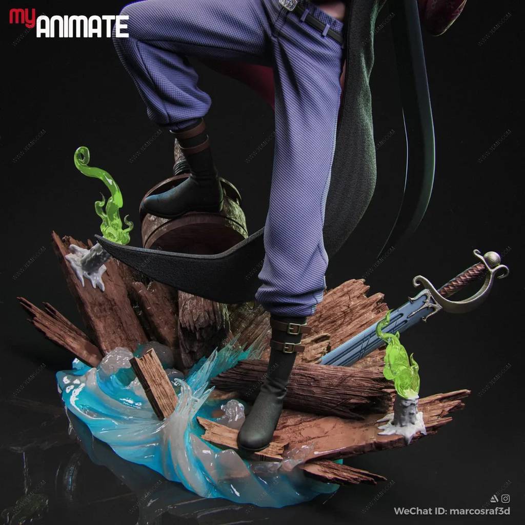 P站图纸印象馆 MyAnimate 海贼王 乔拉可尔·米霍克 MyAnimate 海贼王 乔拉可尔·米霍克