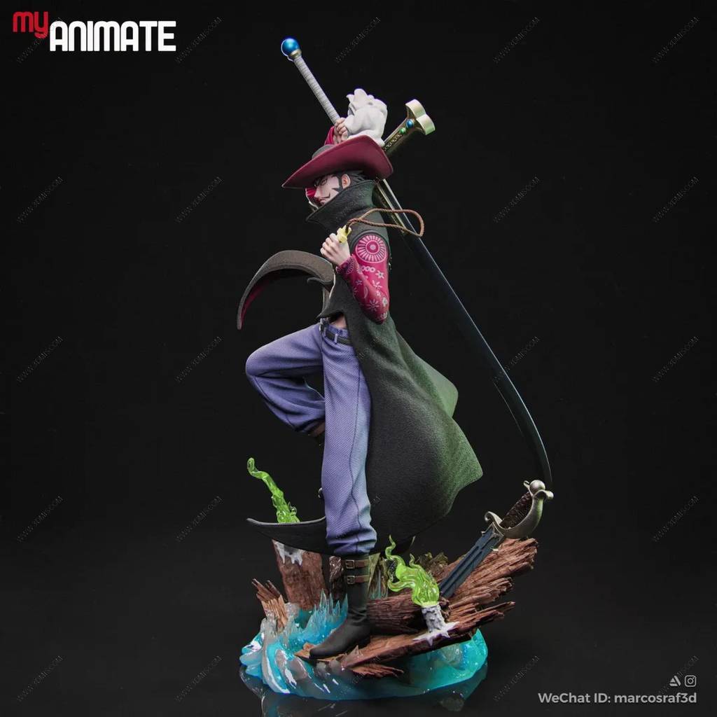 P站图纸印象馆 MyAnimate 海贼王 乔拉可尔·米霍克 MyAnimate 海贼王 乔拉可尔·米霍克