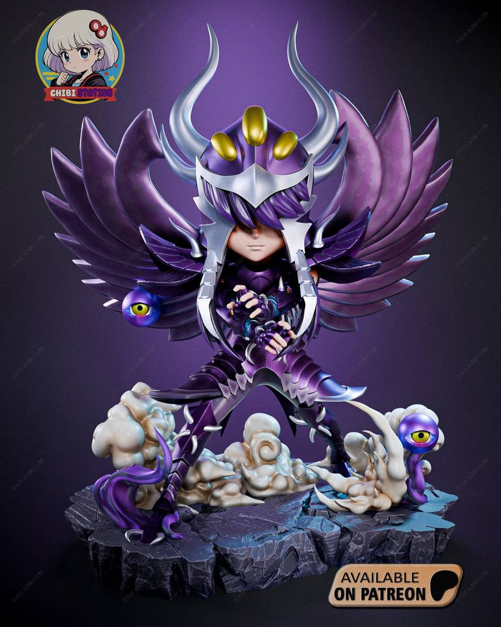 P站图纸印象馆 Chibi Station 圣斗士星矢 艾亚哥斯 Chibi Station 圣斗士星矢 艾亚哥斯