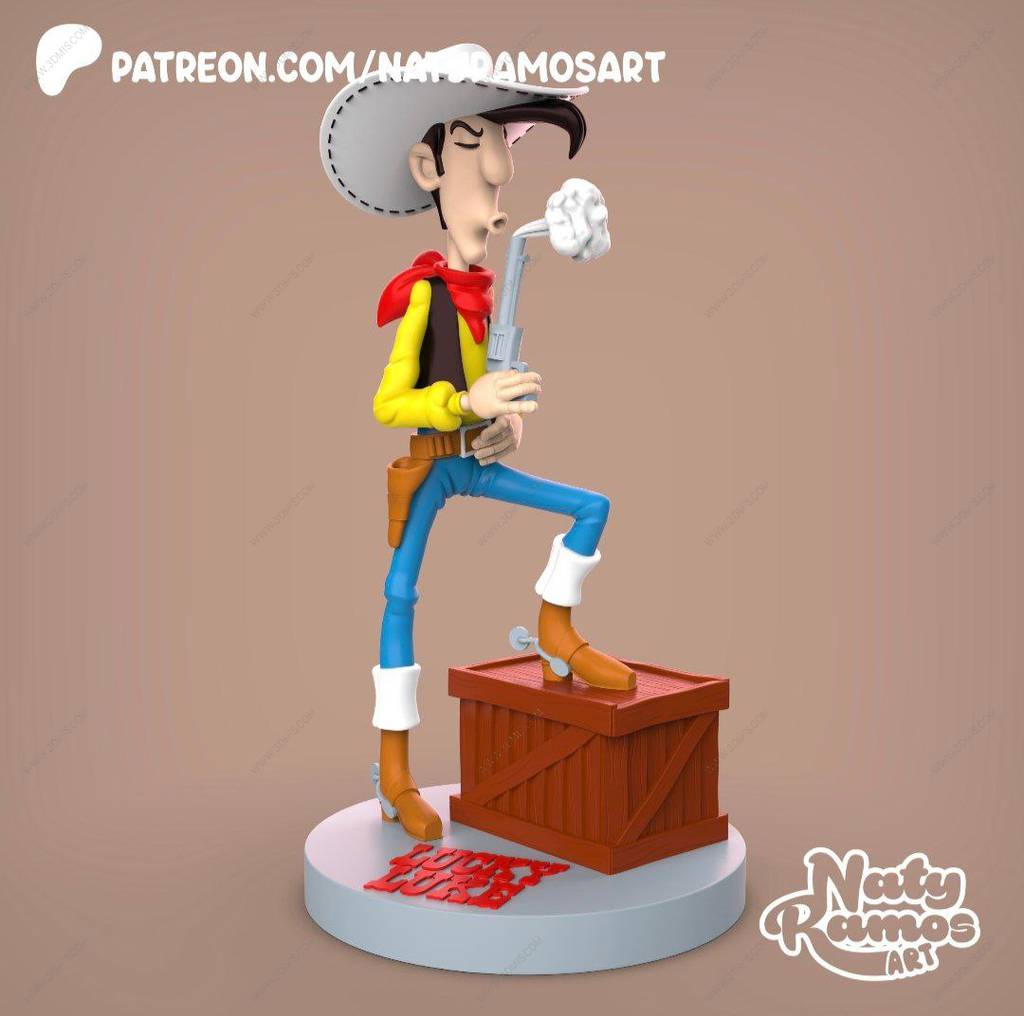 P站图纸印象馆 幸运的路克 幸运的路克