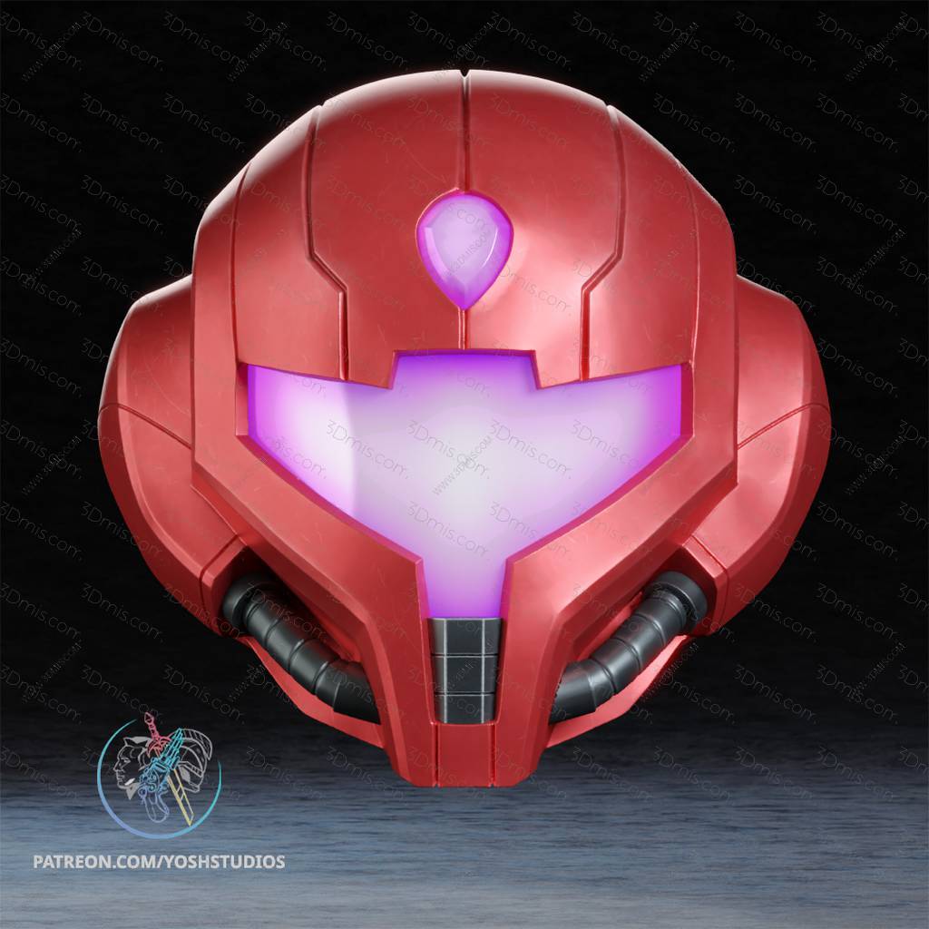 P站图纸印象馆 Yosh 银河战士 萨姆斯·阿兰的头盔 Yosh 银河战士 萨姆斯·阿兰的头盔