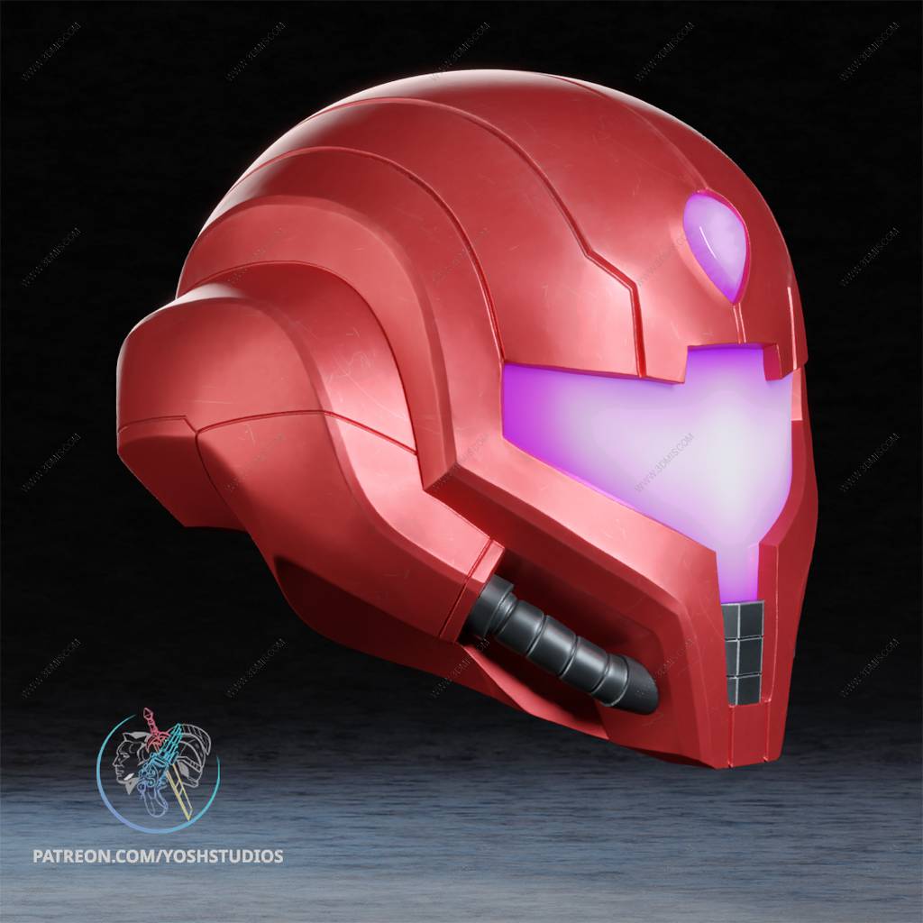 P站图纸印象馆 Yosh 银河战士 萨姆斯·阿兰的头盔 Yosh 银河战士 萨姆斯·阿兰的头盔