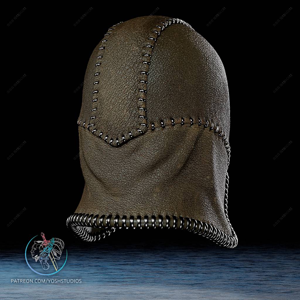 P站图纸印象馆 Yosh 合金装备 灰狐面具 Yosh 合金装备 灰狐面具