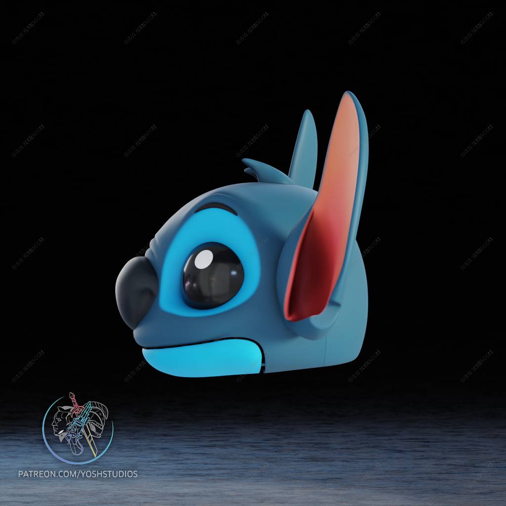 P站图纸印象馆 Yosh 星际宝贝 史迪奇的面具 Yosh 星际宝贝 史迪奇的面具