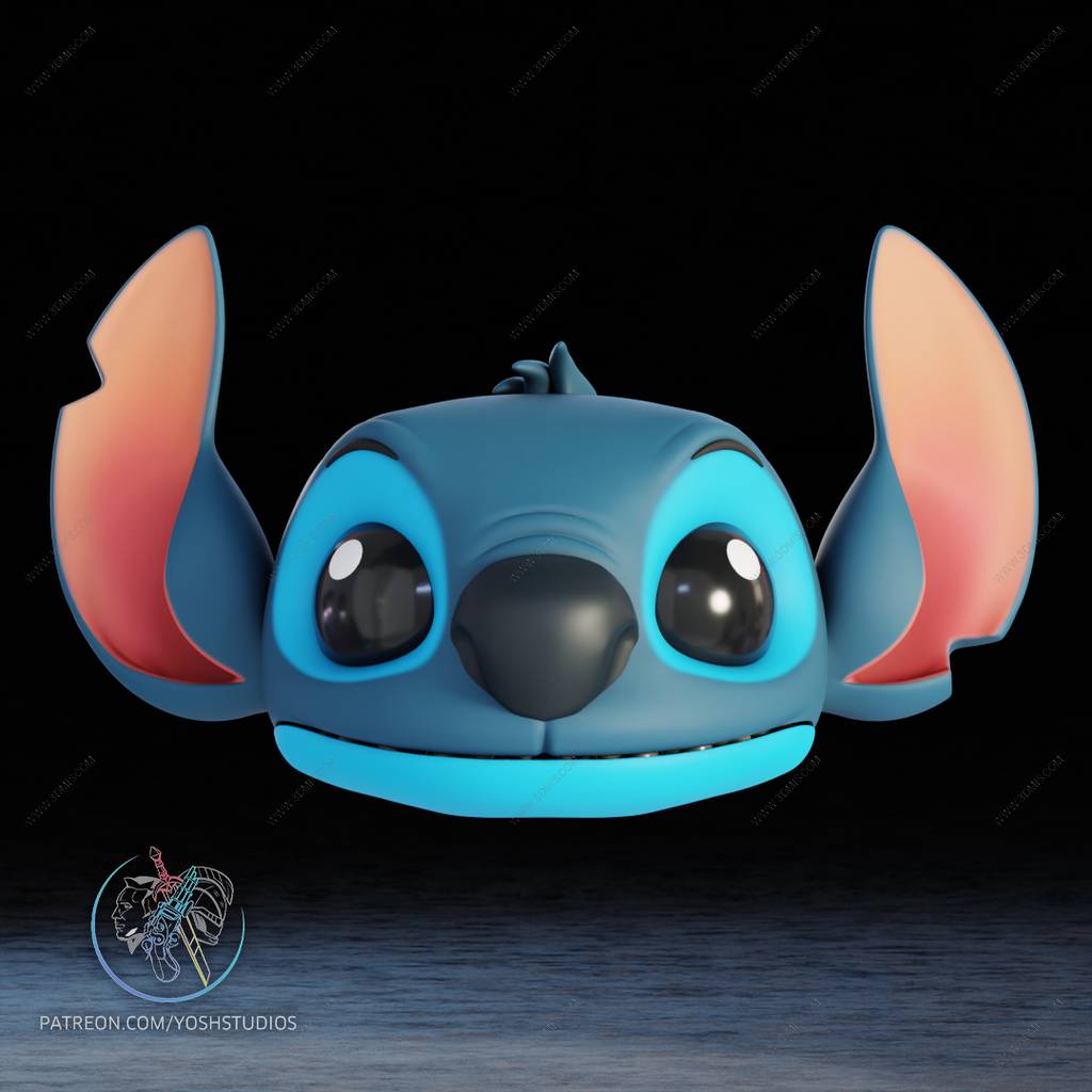 P站图纸印象馆 Yosh 星际宝贝 史迪奇的面具 Yosh 星际宝贝 史迪奇的面具