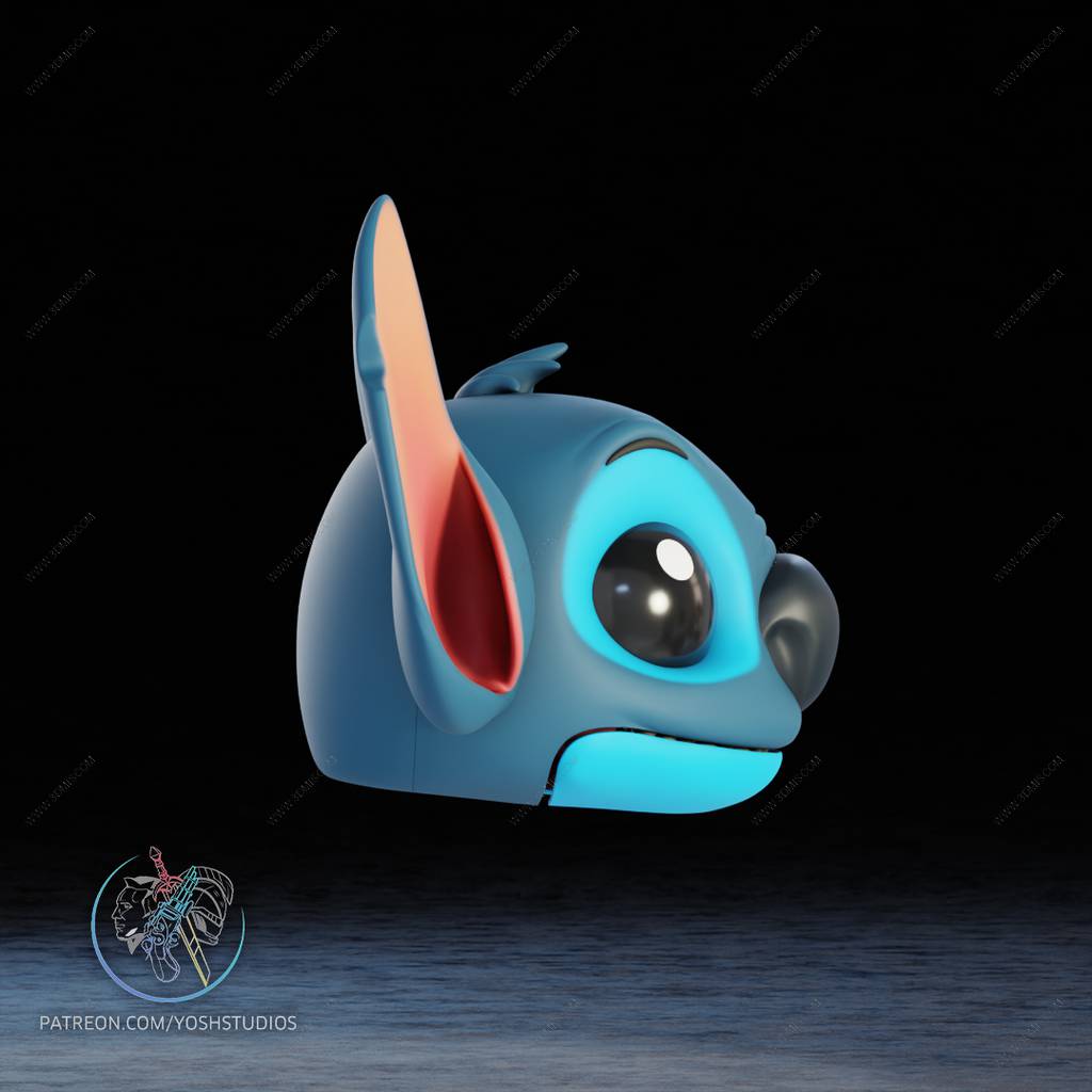 P站图纸印象馆 Yosh 星际宝贝 史迪奇的面具 Yosh 星际宝贝 史迪奇的面具