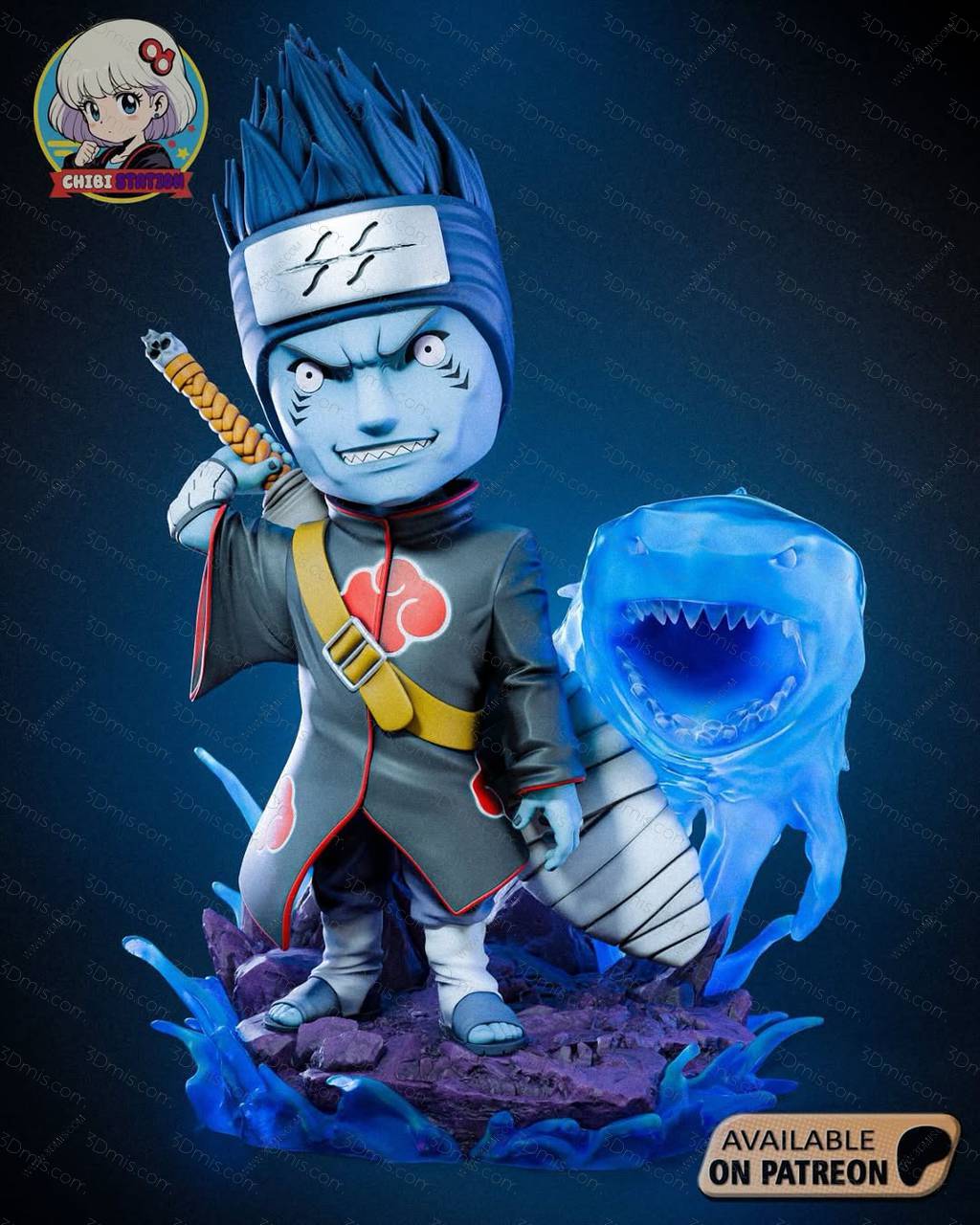 P站图纸印象馆 Chibi Station 火影忍者 干柿鬼鲛 Chibi Station 火影忍者 干柿鬼鲛